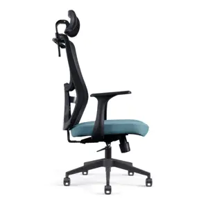 高品質の合成皮革エグゼクティブオフィスチェア人間工学に基づいた椅子快適なコンピュータデスクチェア