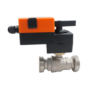 4-20mA Van điều khiển nước cơ giới điện 2 chiều thép không gỉ winvall 24Vac/DC nam chủ đề tỷ lệ thuận van 0-10V - Product Image 2