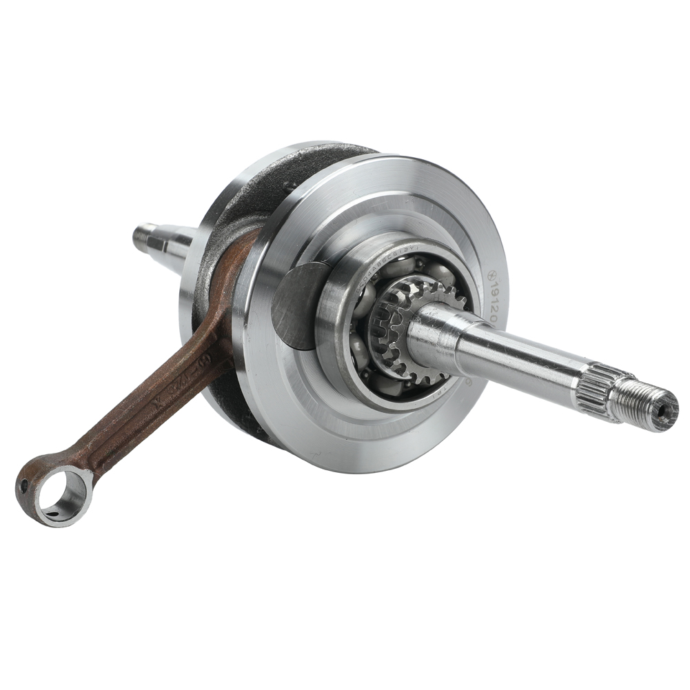 Детали двигателя мотоцикла, стандартный коленчатый вал с подшипниками, шатун для скутера GY6 150cc