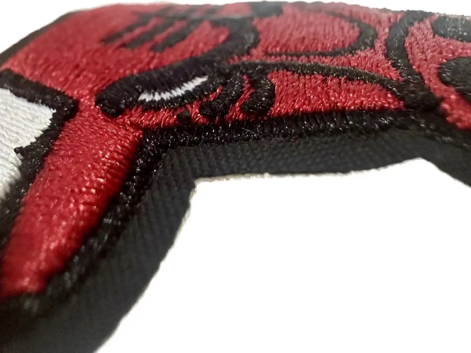Hoge Kwaliteit Custom Merk Koe Hoofd Logo 3d Puff Geborduurde Badges Ijzer Op Borduurwerk Patches Voor Kleding