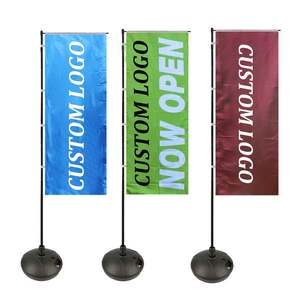 Drapeaux décoratifs Nobori personnalisés bon marché pour la publicité - Product Image 1