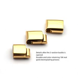 <b>Magnetic</b> Jewelry Bracelet <b>Magnetic</b> Gold Clasp Leather Bracelet Clasp Stainless Steel <b>Magnetic</b> Clasps for Jewelry Making - Product Image 3