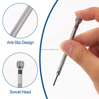 Jeu de tournevis professionnels pour montres, 13 pièces, avec 13 embouts de 0,6 à 2,0 mm, pour lunettes, horloger, bijoux, ordinateur, téléphone, petits outils