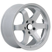 Llantas de Aleación de Aluminio 6061-T6 Forjadas de 17 y 18 Pulgadas, 4 y 5 Orificios, 5x100, 5x114.3, 5x120 para Autos de Pasajeros