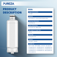 Filtro de Agua Certificado NSF42 PUREZA para Refrigerador, Filtros Domésticos para SAM- SUNG HAF-QIN/EXP DA97-17376B DA97-08006C