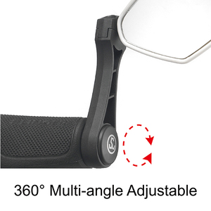 Espejo Lateral Universal para Bicicleta SUNNYWHEEL BM-111A (Izquierdo/Derecho) con Lente de Vidrio Ajustable de 93x54 mm para una Visión Trasera Mejorada en Bicicletas de Montaña/Eléctricas - Product Image 5