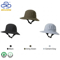 Chapeau de soleil pour sports nautiques en plein air BAE SHIOW, à bord court, séchage rapide, pour surf et plongée, avec ventilation en maille et protection des oreilles, unisexe, personnalisable ODM OEM