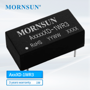 Module convertisseur DC-DC isolé à double sortie 1W A_<span class=keywords><strong>XT</strong></span>-1WR3 A_D-1WR3 A_XD-1WR3 Alimentation SMD DIP Remplacement Mornsun - Product Image 2