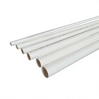 Tuyau électrique ignifuge rond en PVC-U Zhongcai pour applications de câblage