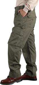 Pantalones de Trabajo Ignífugos CAT2 con Bolsillos Grandes, 7.5OZ Algodón, NFPA 2112, Resistentes al Fuego, Cintura Elástica, Entrepierna 30-36 - Product Image 3