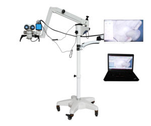 YSX180 외과용 현미경 치과 수술용 현미경 10W LED 동축 조명 및 3단계 확대 기능 - Product Image 2