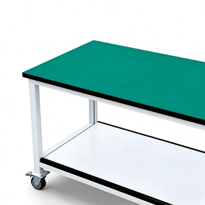 โต๊ะทำงานป้องกันไฟฟ้าสถิต, รถเข็นแบบเคลื่อนย้ายได้, ล้อ, โต๊ะทดลอง, โต๊ะทำงานตรวจสอบ, โรงงาน, ชั้นสอง, รถเข็นขนาดเล็ก - Product Image 5