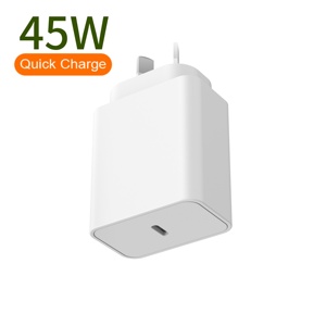 <strong>45W</strong> Super Charging USB C <strong>Charger</strong> Fast Phone Charge Wall Adapter QC 3.0 Type-c Port for Huawei Xiaomi <strong>Samsung</strong> Gan <strong>Charger</strong> Neutral - Product Image 3