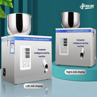 Machine de dosage de poudre en acier inoxydable pour feuilles de thé, grains de café, épices, céréales et emballages d'aliments secs