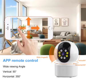 Cámara Wifi A10 Mini para el Hogar y Uso Infantil, Cámara de Seguridad Inalámbrica Pequeña para Interiores con Detección de Movimiento, Tipo Bombilla - Product Image 5