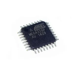 ATMEGA328P-AU Novo circuito integrado original de chip único integrado com ponto 32 TQFP ATMEGA328P-AUR