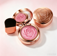 Stick crème illuminant Hojo de qualité supérieure, haute pigmentation, pour les joues, le corps et le visage, avec logo personnalisé, rose éclatant