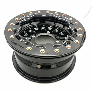 Jantes en aluminium Jiangchen UTV Beadlock 15" <span class=keywords><strong>X</strong></span> <span class=keywords><strong>7</strong></span>" <span class=keywords><strong>4</strong></span>+3 <span class=keywords><strong>4</strong></span>/156 Roues avant et arrière pour YXZ 1000 pour Can Am Maverick X3 - Product Image 5