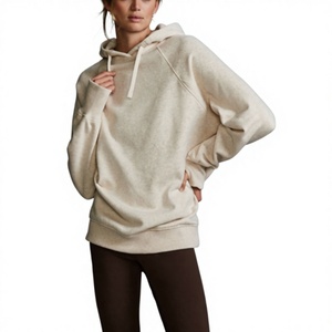 Wholesale Breathable Polyester/Cotton Oversized Women's Sweatshirt Custom <b>Acid</b> Wash Hoodies <b>Drop</b> Shoulder Heavyweight Winter - Product Image 1