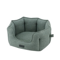 Coussin rond chaud pour animaux de compagnie, motif uni, taille XL, en fausse fourrure lavable, antidérapant, pour chiens de petite taille, chats, chiots et chatons, pour l'intérieur