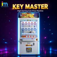 Machine de jeu d'arcade à monnayeur, type grue, avec accepteur de billets, modèle Golden Key Master, prix usine et de gros