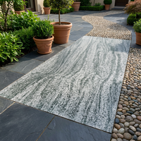 TY Shandong Granit Gris Blanc Naturel Écologique Moderne, Petite Dalle Brossée, Solution Complète pour Plans de Travail de Cuisine de Villa et de Parc
