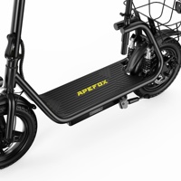 Apefox C14 Scooter Eléctrico Plegable con Asiento, Scooter Urbano para Adultos, Suministro de Fábrica al por Mayor, Scooter Eléctrico