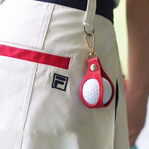 Sac de golf en cuir de style porte-clés transfrontalier, mini sac de golf portable à la taille, sac d'accessoires de golf - Product Image 3