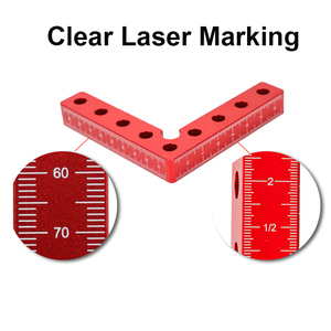 90 डिग्री कोण एल-प्रकार कार्पेंटर टूल डिय ग्रेड वुडवर्किंग टूल ओम वर्गों की स्थिति बॉक्स कोने क्लैंप के लिए क्लैम्पिंग - Product Image 6