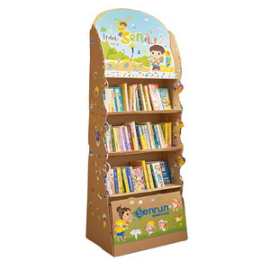 Expositor de Cartón Plegable y Ligero con Diseño de Alas Ajustables de Múltiples Niveles para Eventos Promocionales - Portátil - Product Image 2