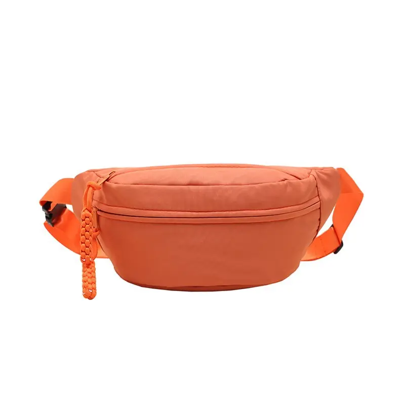 Unisex Custom Logo Fanny Pack Adjustable Athletica Everywhere Belt Waist Belt Pouch Canvas Crossbody Bag