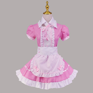 Robe de servante lolita noire mignonne 2023, robe de servante française, costume de cosplay pour filles, femmes, anime, <span class=keywords><strong>serveuse</strong></span>, fête, costumes de scène, tailles S-5XL - Product Image 2