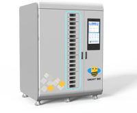 Gabinete de Almacenamiento Inteligente Industrial para Herramientas CNC, Diseño Giratorio, Acero Laminado en Frío, OEM Disponible - Modelo SMARTBEE Z6