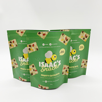 Sachet Doypack Personnalisé avec Fenêtre en Feuille d'Aluminium pour l'Emballage de Biscuits de Boulangerie, Présentation et Maintien de la Fraîcheur du Produit