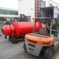 Broyeur à billes à haute capacité pour le broyage à sec et humide des minerais d'or, d'argent, de cuivre et de fer, avec moteur diesel