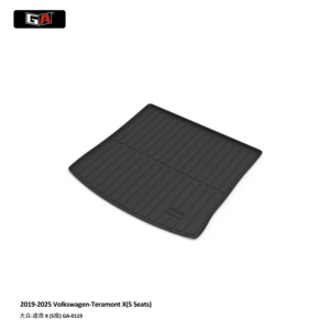 แผ่นปูท้ายรถกันน้ำสำหรับ Volkswagen Teramont X 19-25พรมเช็ดเท้า - Product Image 2