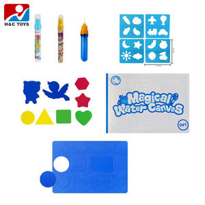 Kain Lukis Doodle untuk Anak-Anak Tema Hari Semua Orang Kudus Kanvas Air Ajaib Alas Gambar Air - Product Image 3