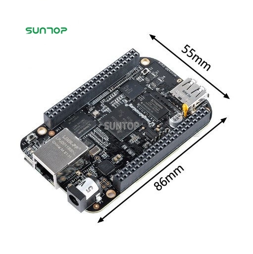 BeagleBone Black AM3358 Cortex-A8 The Latest Embedded Development Board Module 512MB DDR3 4GB eMMC Flash BB-Black Rev.C Linux