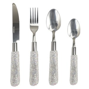 Juego de cubiertos de metal HHO de acero inoxidable de la mejor calidad para la cena, cucharas y tenedores para uso doméstico en restaurantes de hoteles en La India - Product Image 3