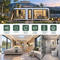 Maisonnette préfabriquée Apple Cabin, maison capsule, maison modulaire pour Airbnb, pour utilisation en glamping ou en hôtel