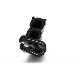 Universeel aanpasbare PVC-trimrandafdichting met zijdelingse EPDM-rubberen bulb, auto-deurdichting, randafwerking, aanpasbaar OEM/ODM - Product Image 5