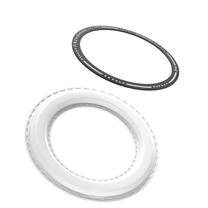 Universal Magnetic <strong>Phone</strong> <strong>Ring</strong> Holder, Leather <strong>Ring</strong>, Removable <strong>Phone</strong> Grip for iPhone 12-16 - Product Image 1