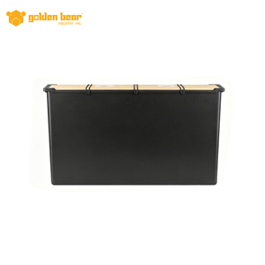 Alimentador de Colmena Golden Bear de 6.5L, Bandeja de Alimentación de PP Negro para Apicultura - Product Image 2