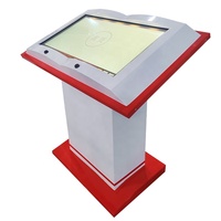 Machine tactile interactive tout-en-un OEM ODM 43 pouces Capteur infrarouge Page Virtual Flipper pour les bibliothèques et les bâtiments d'entreprise