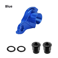 Support de dérailleur arrière ENLEE UDH en aluminium avec adaptateur d'axe traversant pour vélos de montagne et de gravier, compatible avec le crochet de queue de vélo SR*M