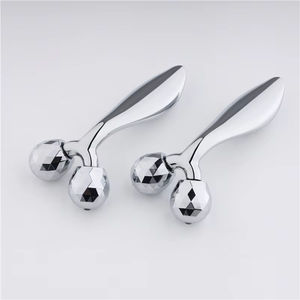 Masajeador Facial 3D Rotación de 360 grados Rodillo silencioso para los ojos Antiarrugas Barbilla Mejilla Slim Lift V Función de blanqueamiento facial - Product Image 5