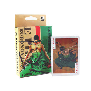 Nouveau One Pieced Haute Qualité Les Plus Chauds <span class=keywords><strong>Anime</strong></span> Personnages <span class=keywords><strong>Anime</strong></span> Papier Cartes À Jouer Boîte De Couleur Paquet <span class=keywords><strong>Anime</strong></span> Carte Enfant Table De Jeu - Product Image 1