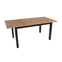 Tables à manger contemporaines extensibles en bois massif, très demandées, prix compétitif, ensemble de salle à manger, mobilier de maison, utilisation hospitalière