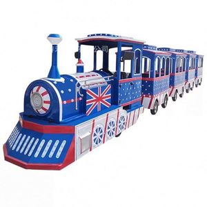 Tren Eléctrico para Parque de Atracciones, Equipo de Tren Mini sin Rieles para Parque de Atracciones - Product Image 3