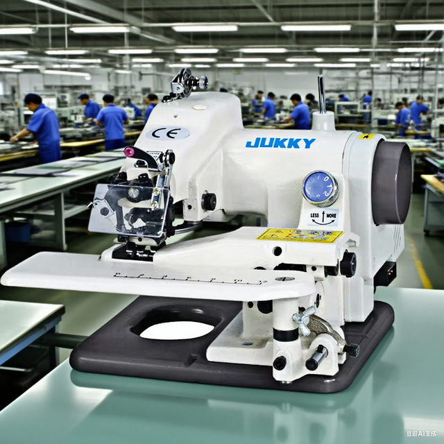 Jukky 500 Blindstitch Single Needle Flat-Bed Industrial Sewing Machine New Brand for Home Use Desktop with Motor Machine Coudre